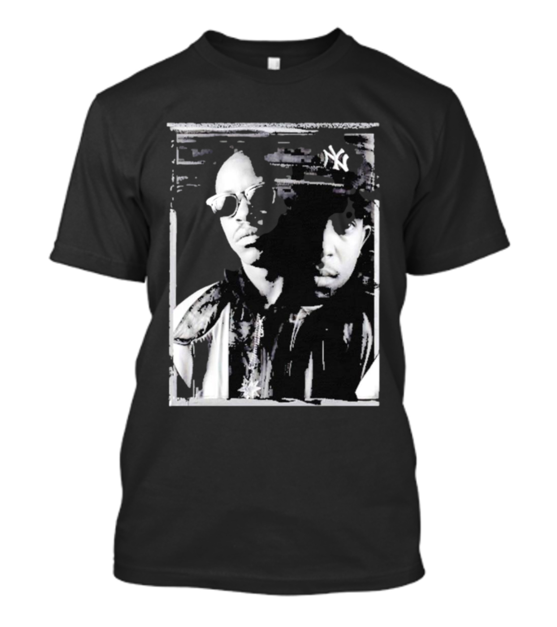 OOTBY Fifth Anniversary Gang Starr Iconic Duo Masked Faces T-Shirt