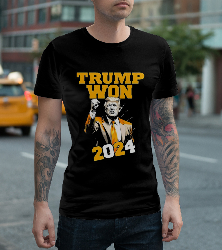 TRUMP WON T-Shirt