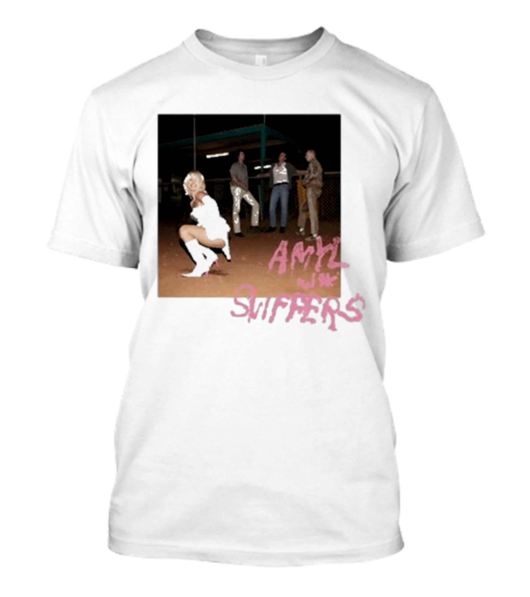 Amyl And The Sniffers Nighttime Band Image Tour T-Shirt