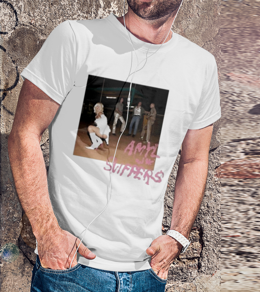 Amyl And The Sniffers Nighttime Band Image Tour T-Shirt