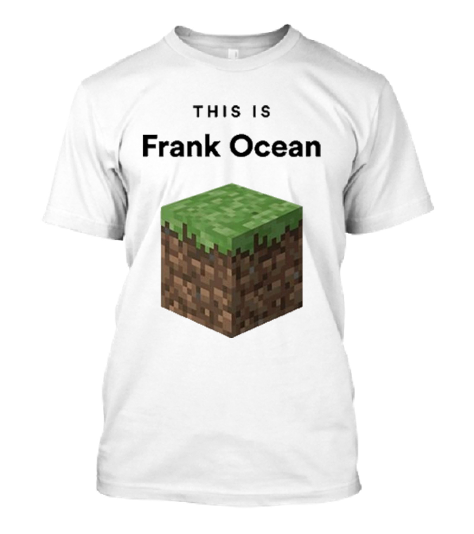 This Is Frank Ocean Minecraft Grass Block Dippy T-Shirt