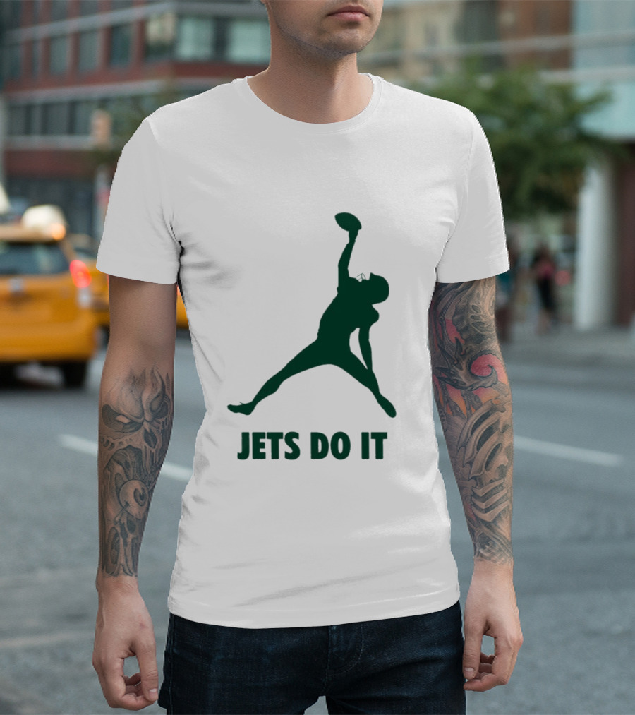 Garrett Wilson Jets Do It Air Catch T-Shirt