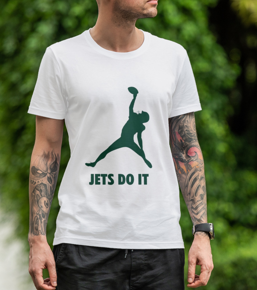 Garrett Wilson Jets Do It Air Catch T-Shirt