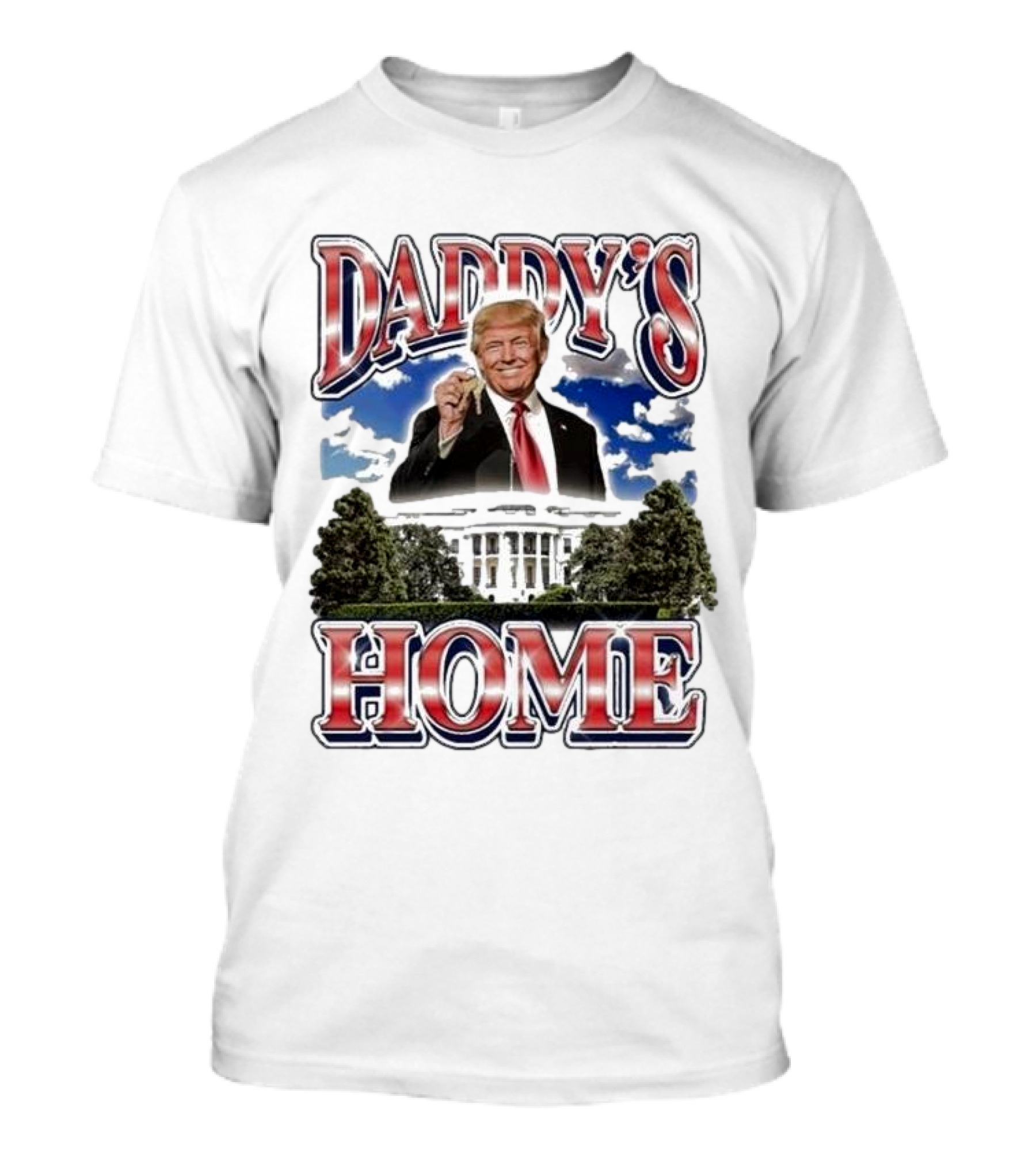 Daddy's Home Trump Key White House T-Shirt