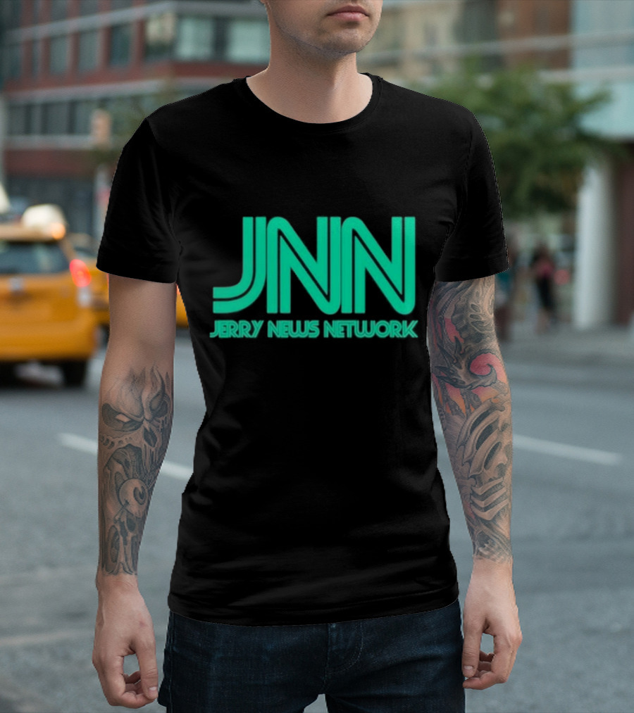 Jnn Jerry News Network Retro T-Shirt
