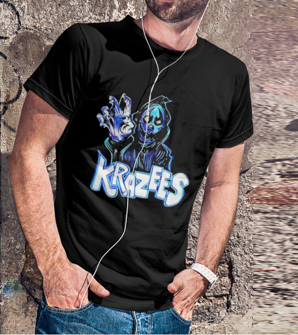 Krazees Grim Reaper Stare Krazees HOK Sent Here To Take You T-Shirt