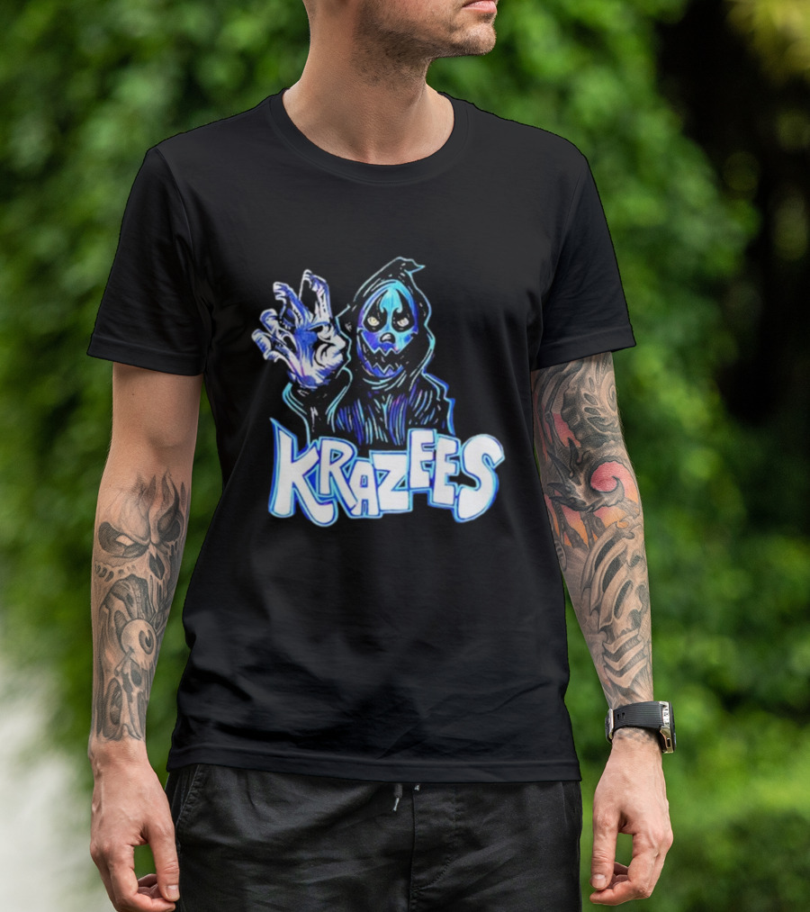 Krazees Grim Reaper Stare Krazees HOK Sent Here To Take You T-Shirt