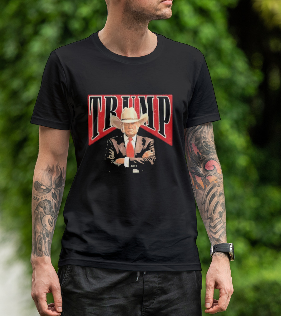 Trump 2024 Western Cowboy T-Shirt