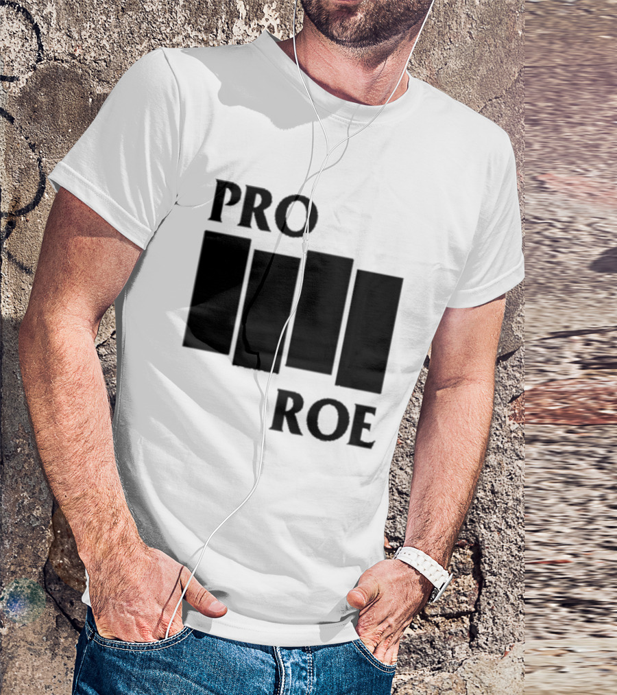 Jason Narducy Pro Roe Black Flag T-Shirt