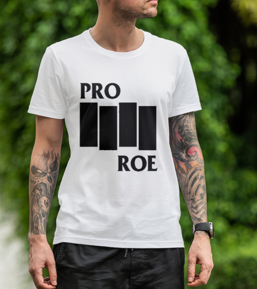 Jason Narducy Pro Roe Black Flag T-Shirt