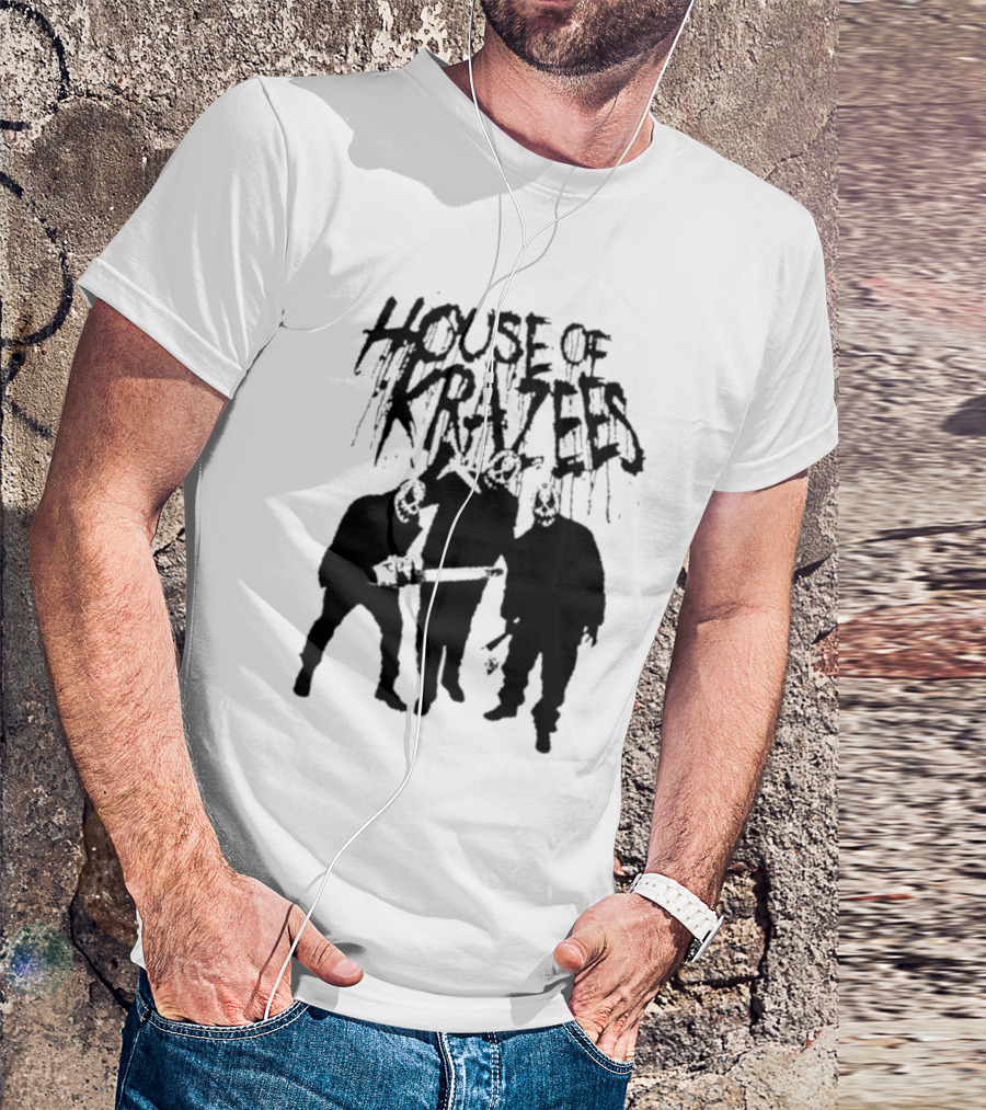 House Of Krazees MNE Stare Horror Mask Trio T-Shirt