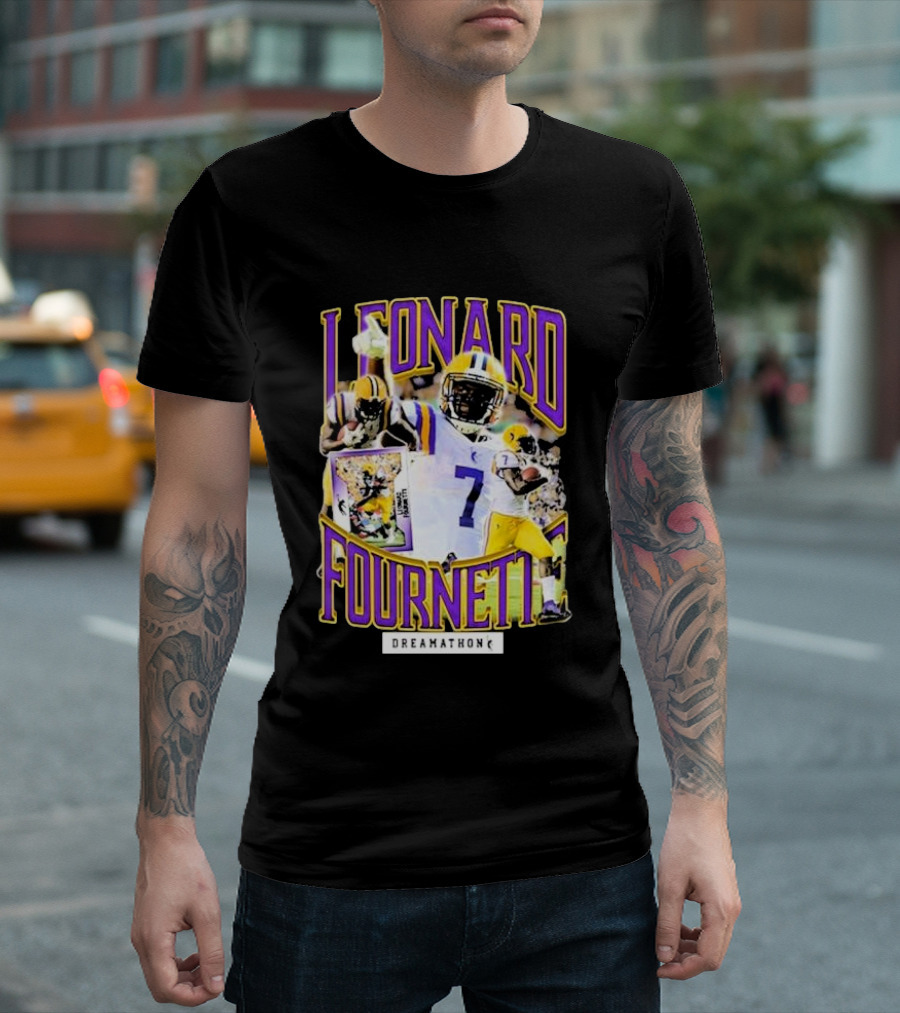 Leonard Fournette 7 Dreamathon Bayou Dreams T-Shirt