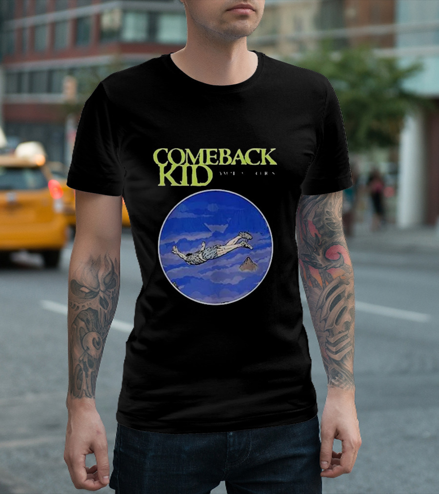 Comeback Kid Pull Back the Reins Sky Diver Vintage T-Shirt