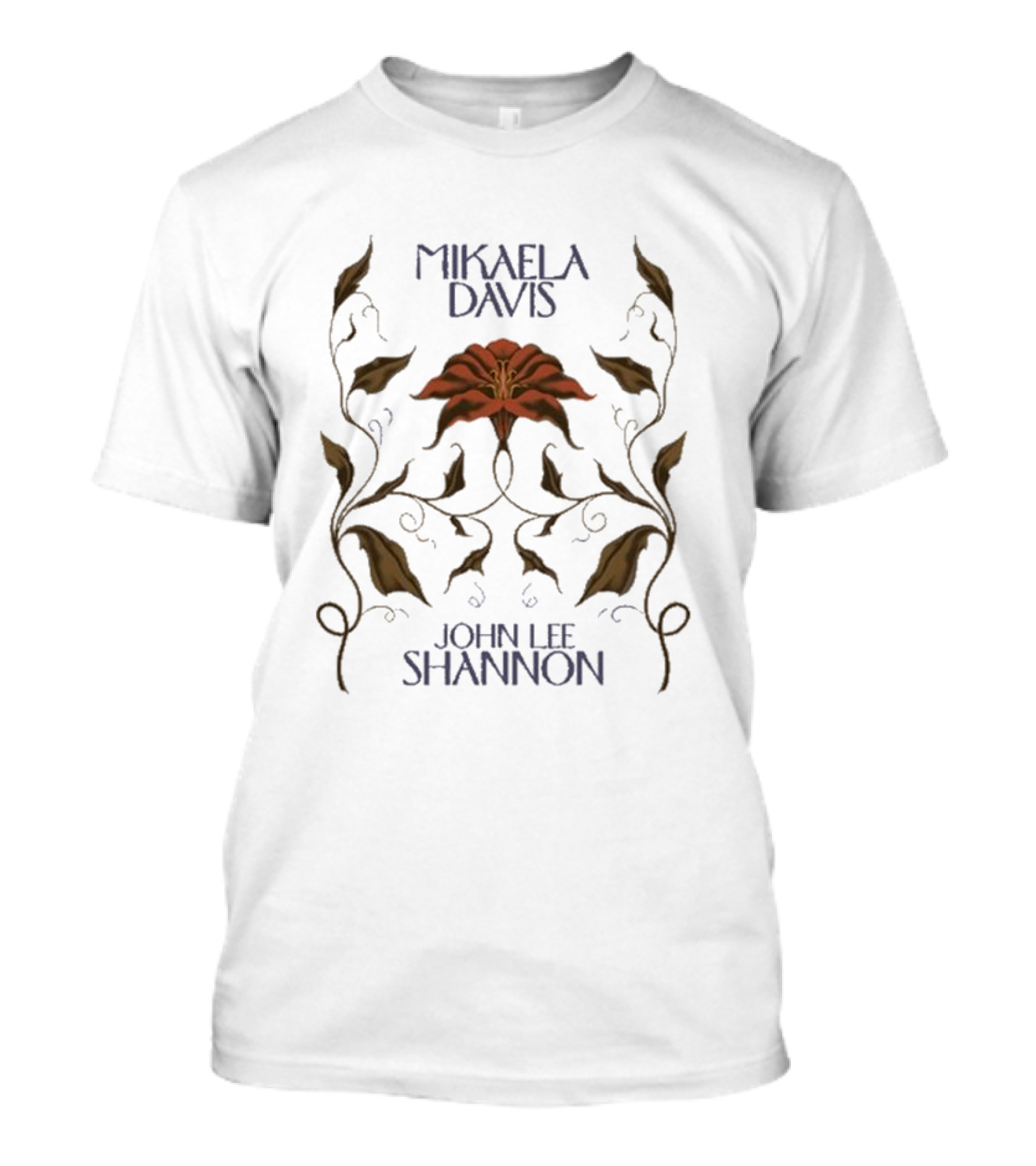 Mikaela Davis John Lee Shannon Floral Design Nov 2024 Solo Acoustic T-Shirt