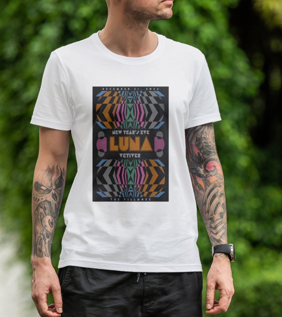 Luna Vetiver New Year's Eve December 31 2024 The Fillmore T-Shirt