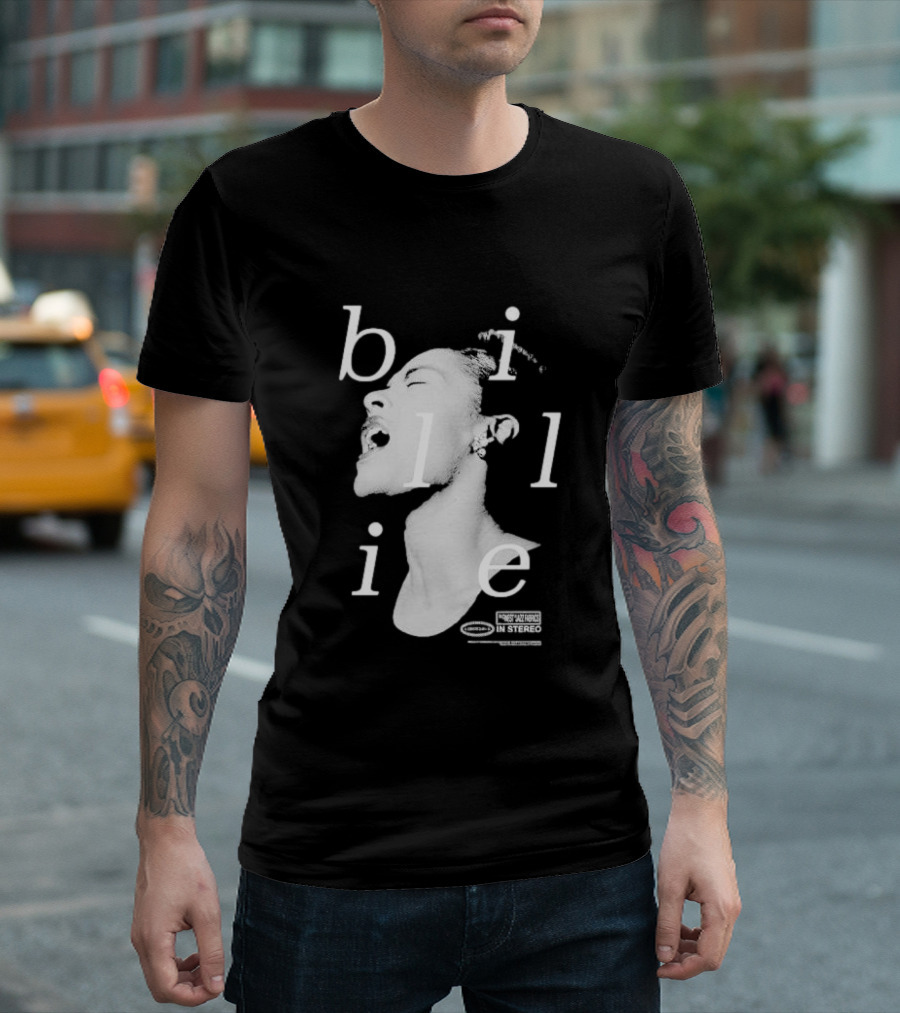 Billie Holiday Cafe Society Prestige Analog In Stereo T-Shirt