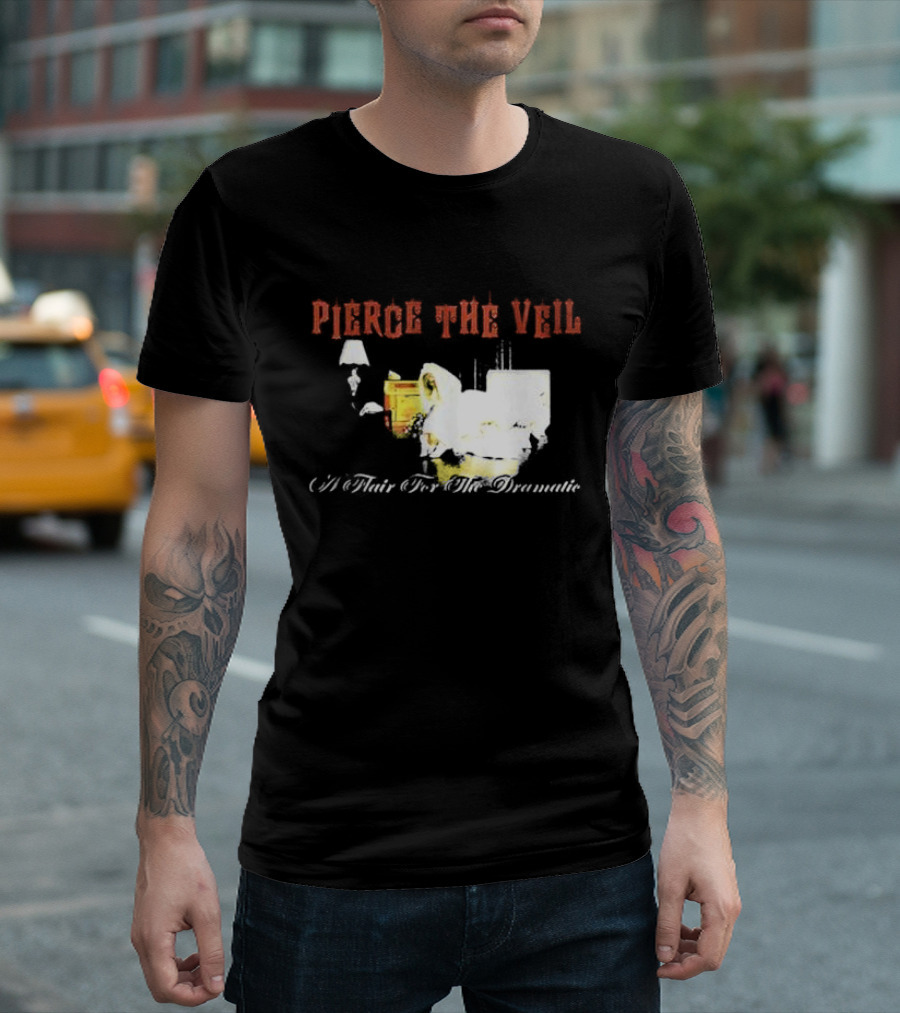 Pierce The Veil A Flair For The Dramatic Vintage Bedroom Scene T-Shirt