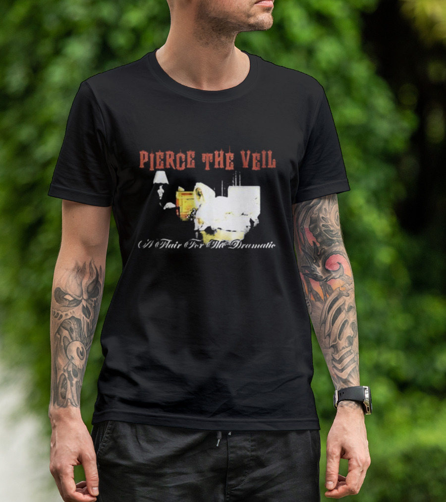 Pierce The Veil A Flair For The Dramatic Vintage Bedroom Scene T-Shirt