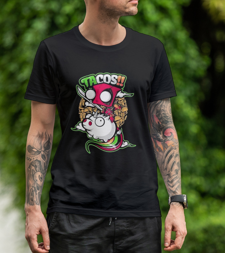 Tacos Deadpool Unicorn Adventure T-Shirt