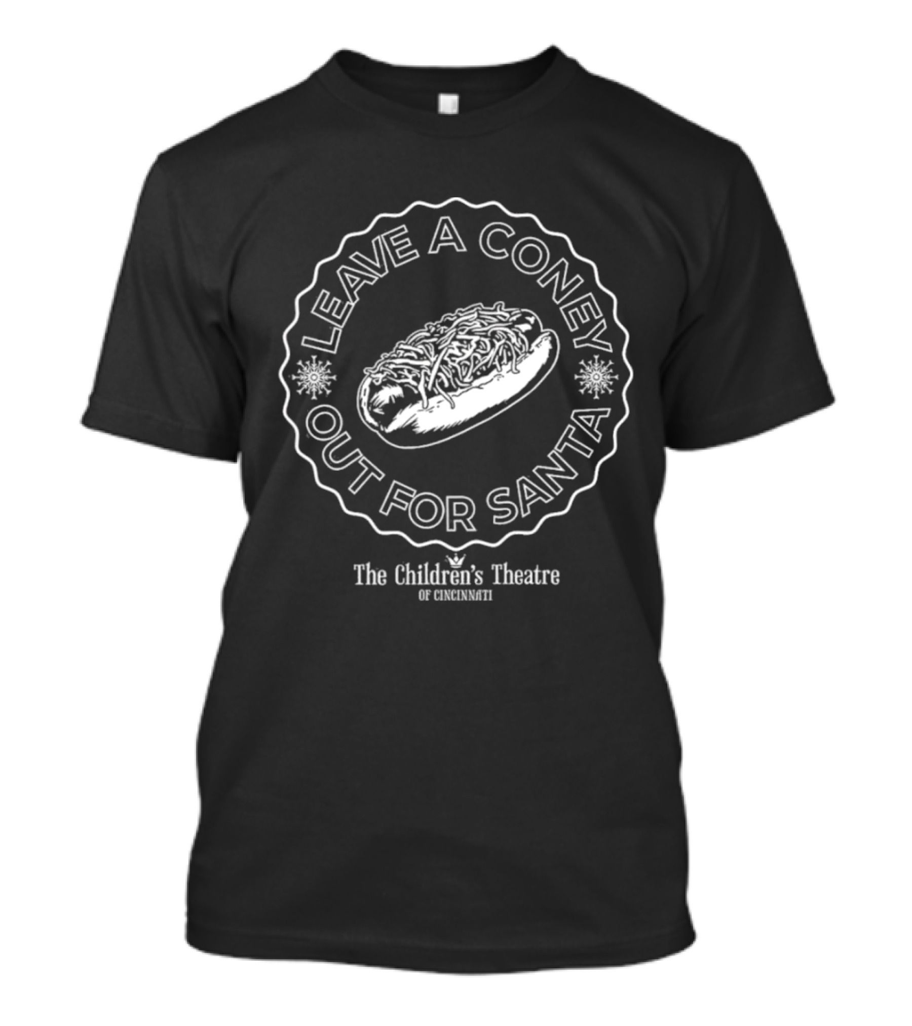 Leave A Coney Out For Santa The Children's Theatre Of Cincinnati Santa Claus The Musical T-Shirt