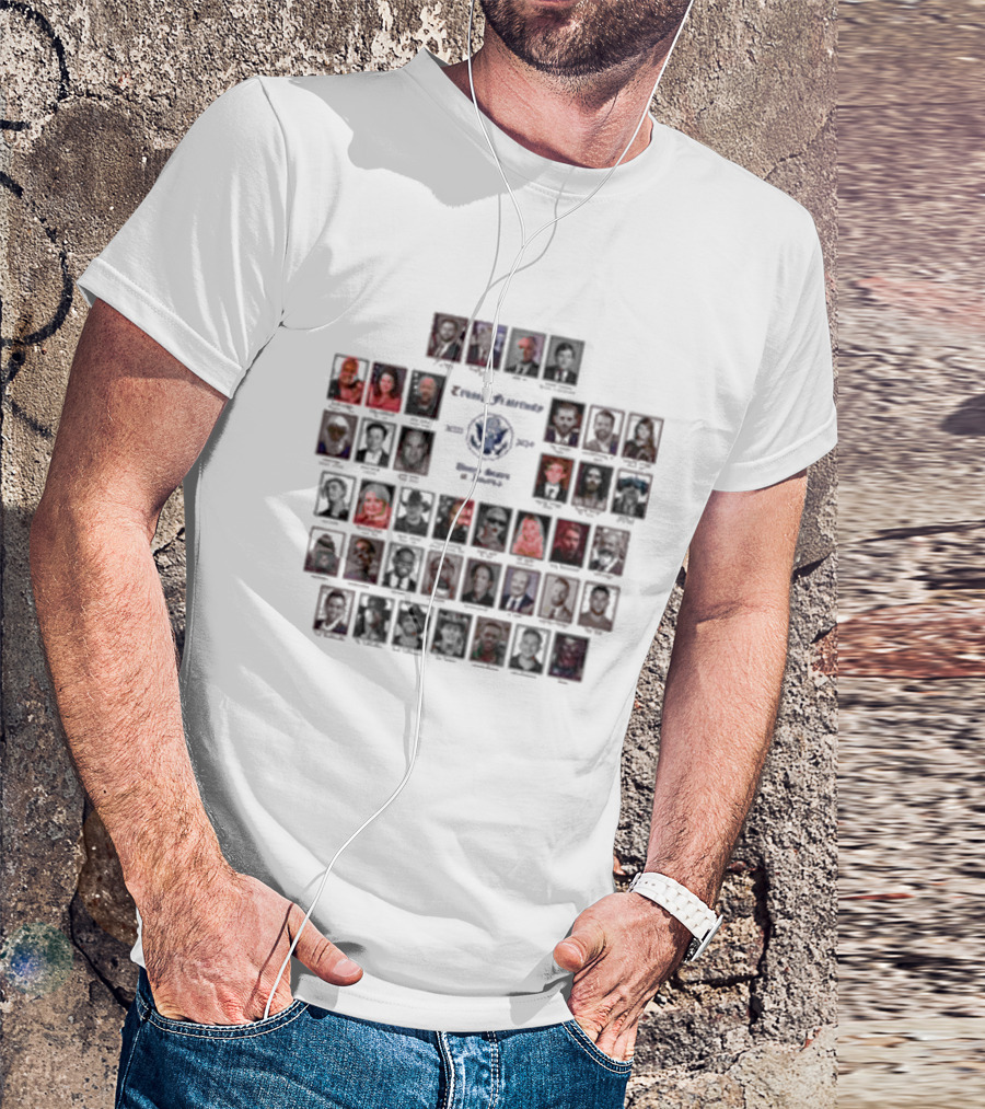 Trump Fraternity 2025 Leaders Icons Of America T-Shirt