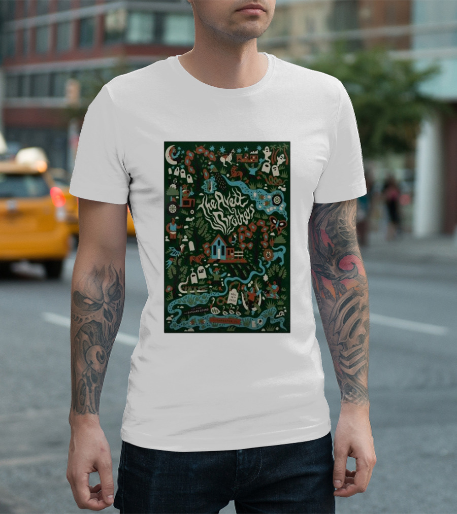 The Avett Brothers BayCare Sound Clearwater FL November 16 T-Shirt