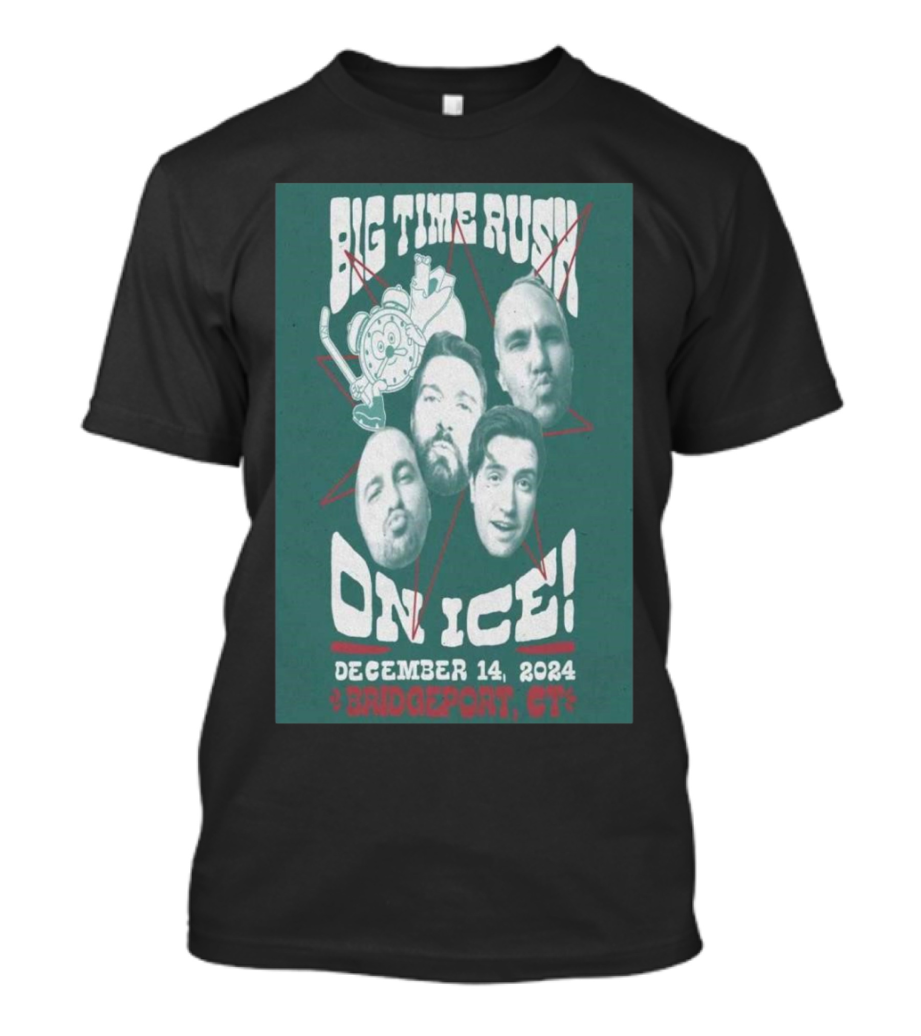 Big Time Rush On Ice Bridgeport CT December 14 T-Shirt