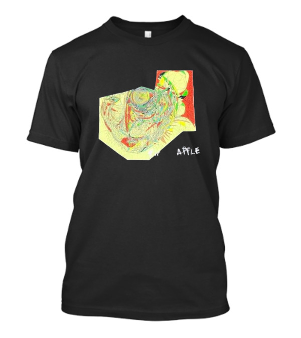 Fiona Apple The Idler Wheel Abstract Artistic Geometric Drawing Multicolored Sketch T-Shirt