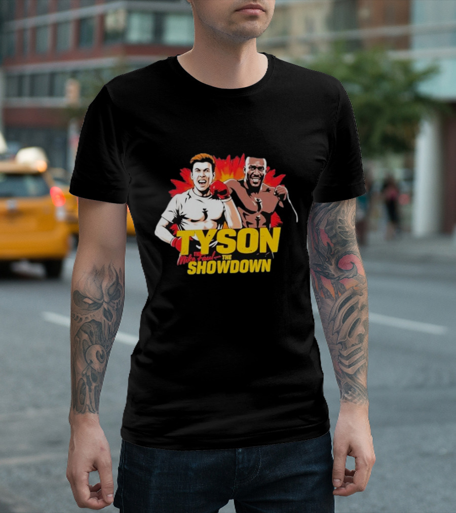 Tyson Mike Paul The Showdown T-Shirt