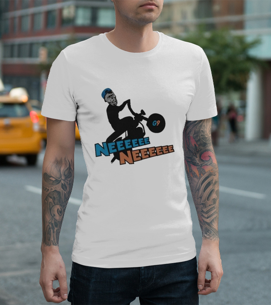 Wheelie G9 NEEEEE NEEEEE Rider T-Shirt