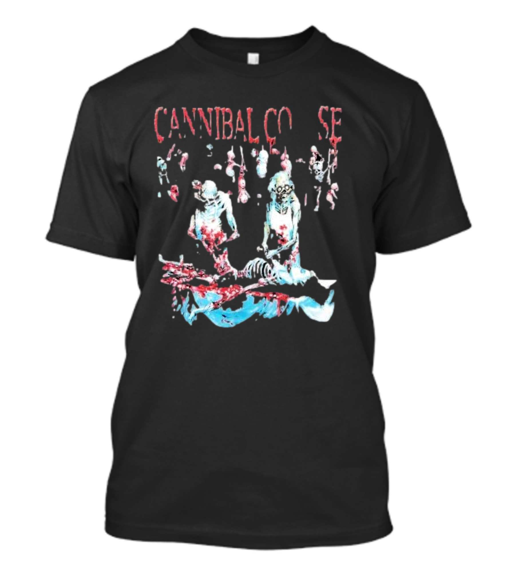 Cannibal Corpse Butchered At Birth Skeletons Gruesome Scene T-Shirt
