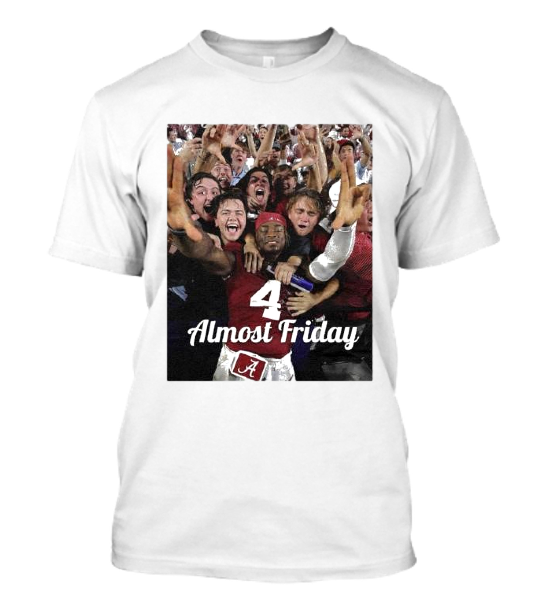 Almost Friday Jalen Milroe Number 4 T-Shirt