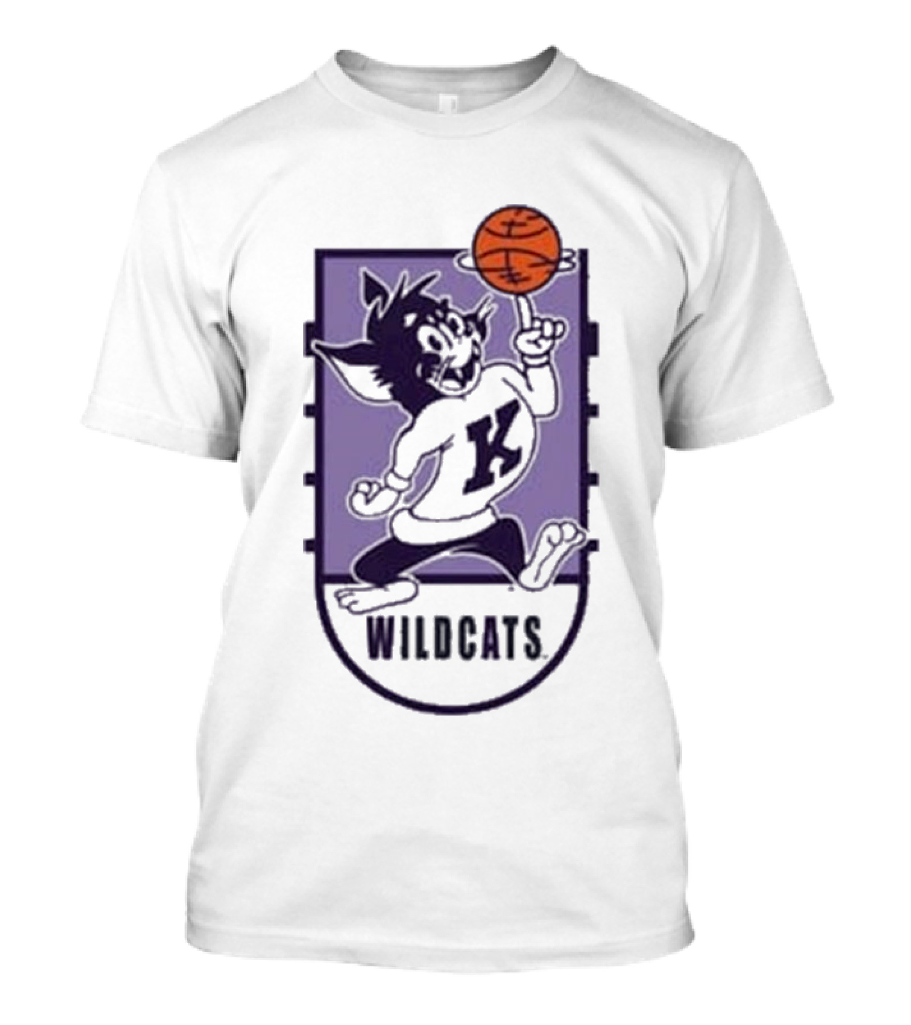 Rally K-State Wildcats Basketball Stadium T-Shirt