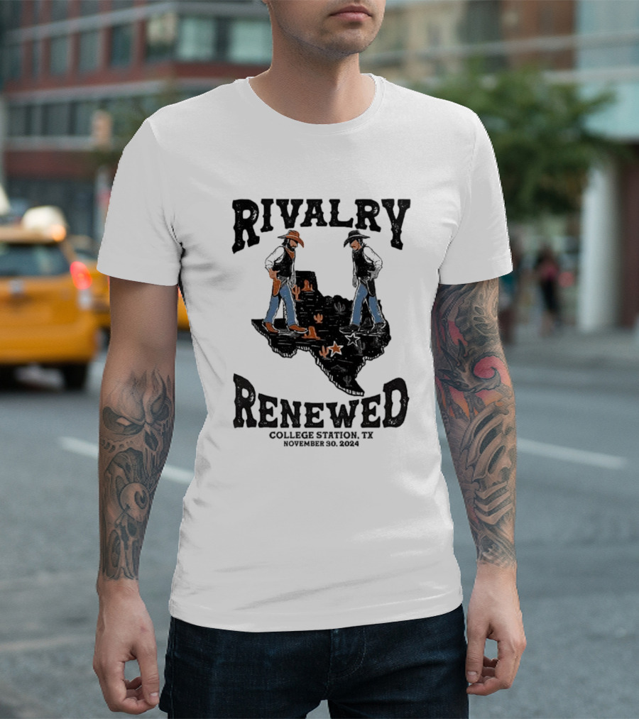 Rivalry Renewed Texas Showdown College Station TX November 30 T-Shirt