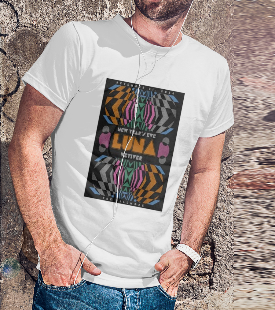 December 31 2024 New Year's Eve Luna Vetiver The Fillmore T-Shirt