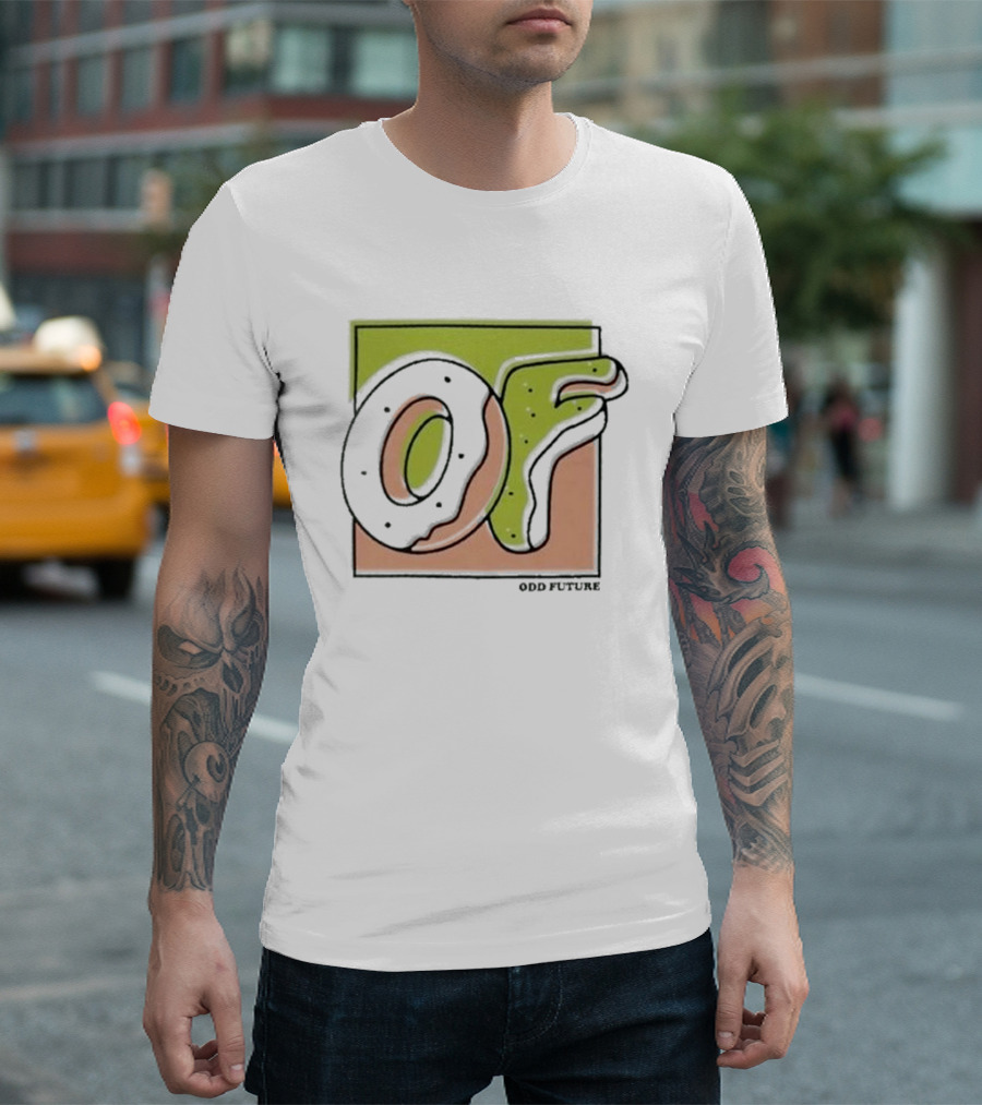 Odd Future Donut Logo OFWGKTA Merch T-Shirt