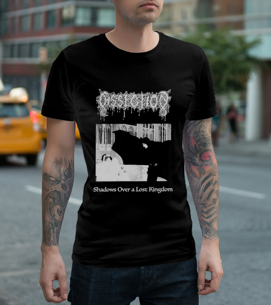 Dissection Shadows Over a Lost Kingdom Gothic Band T-Shirt