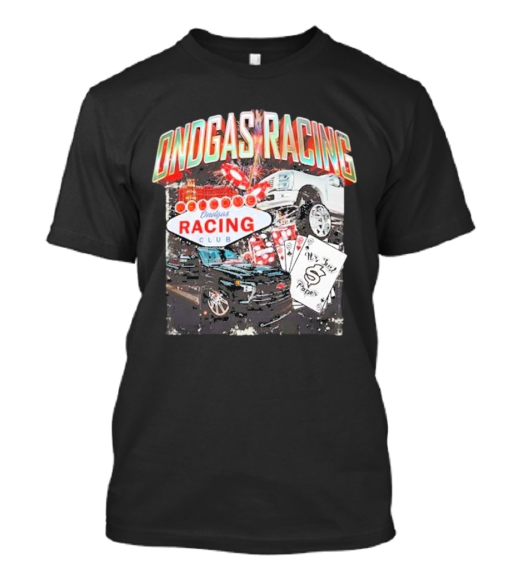 Ondgas Racing Club 2024 Dice Cards Trucks Money T-Shirt