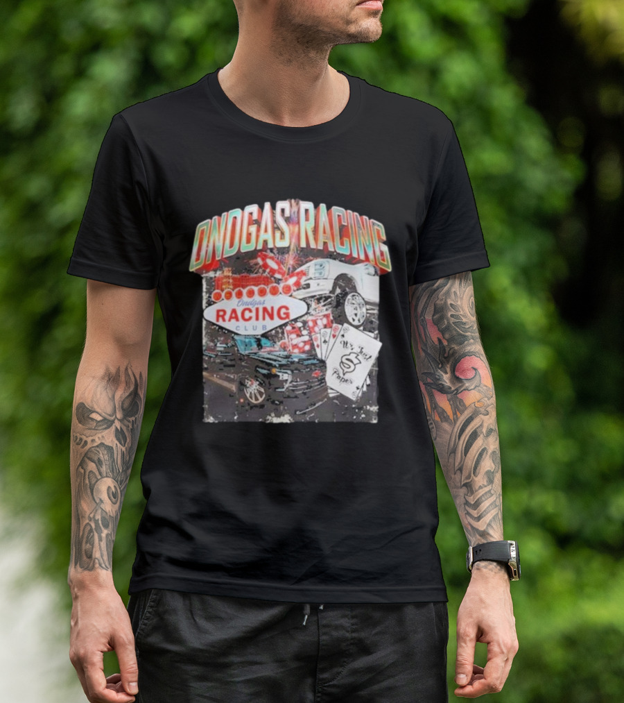 Ondgas Racing Club 2024 Dice Cards Trucks Money T-Shirt