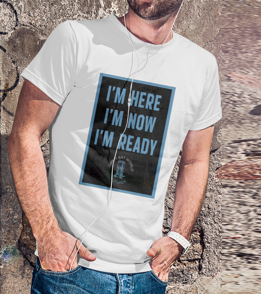 I'M HERE I'M NOW I'M READY JIMMY EAT WORLD FUTURES T-Shirt