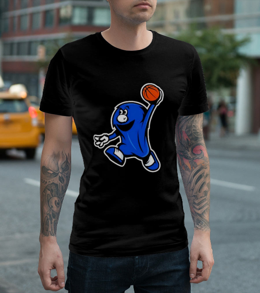 Dicks Xavier Musketeers Blue Blob Basketball T-Shirt