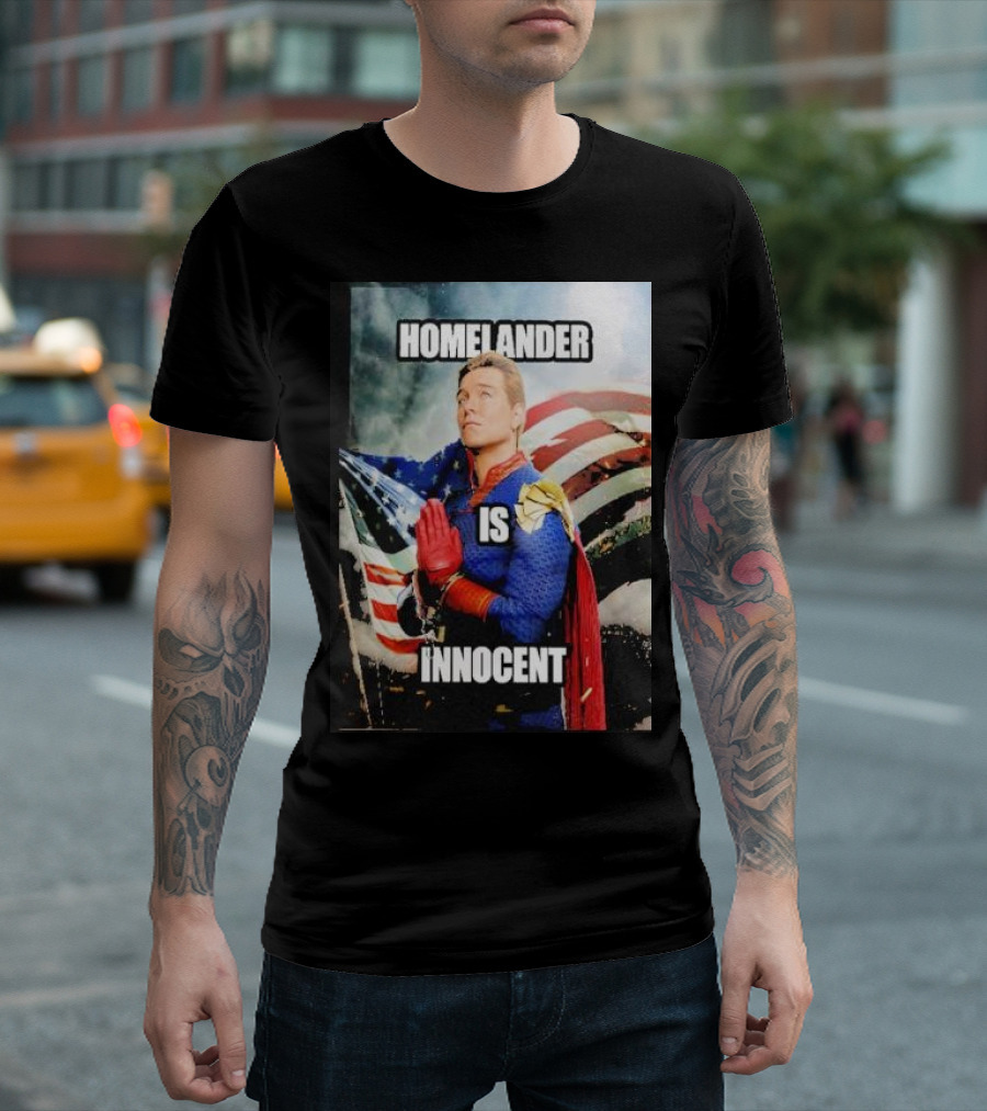 Homelander Is Innocent New For The Boys Season 4 T-Shirt