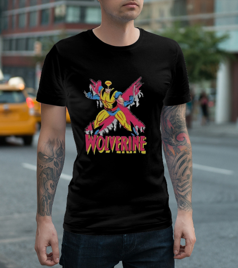 Wolverine Marvel X-Men Classic Comic T-Shirt