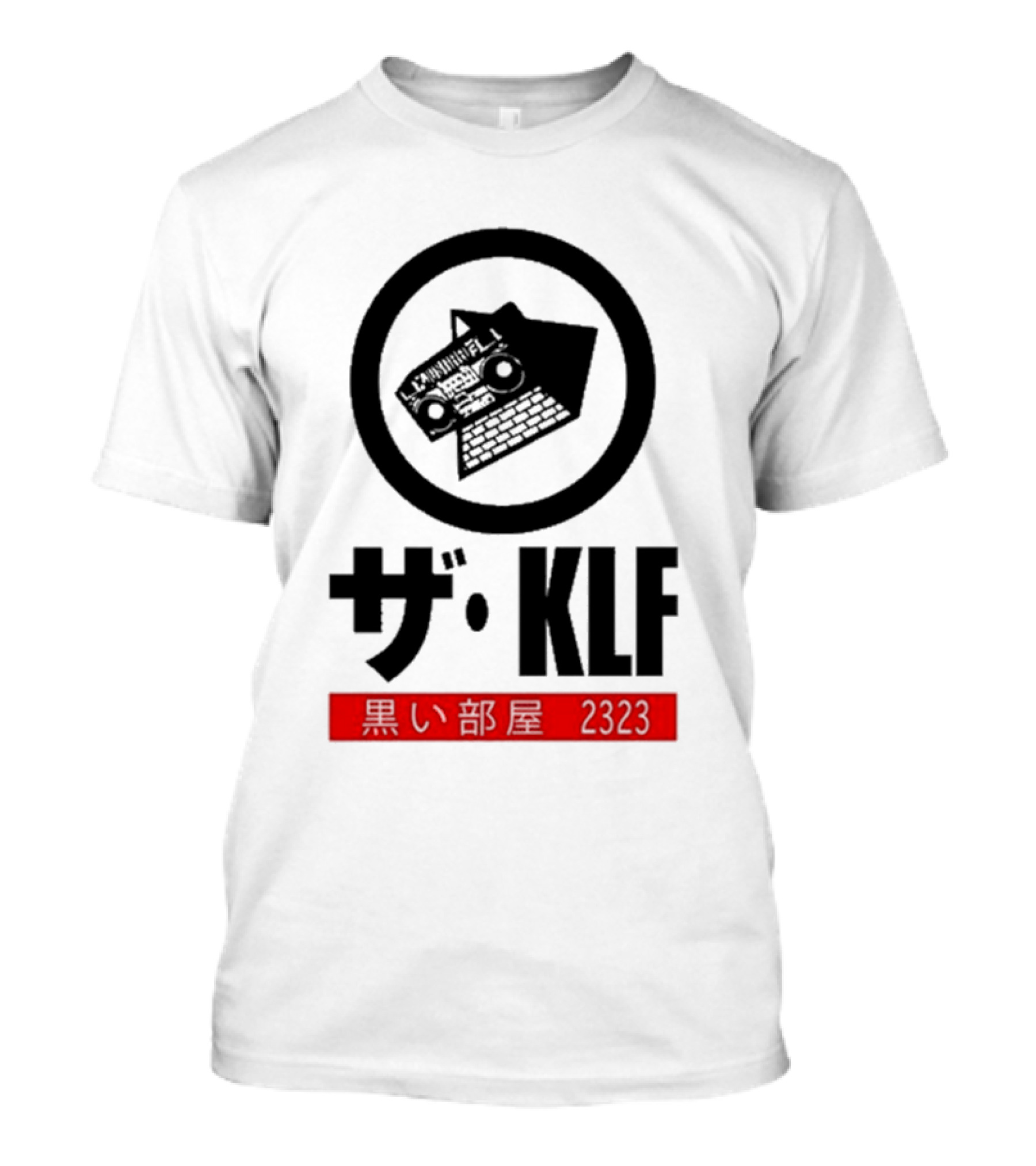 KLF 2323 World Tour The KLF Black Room ザ・KLF 黒い部屋 2323 Exploitation Bootleg T-Shirt