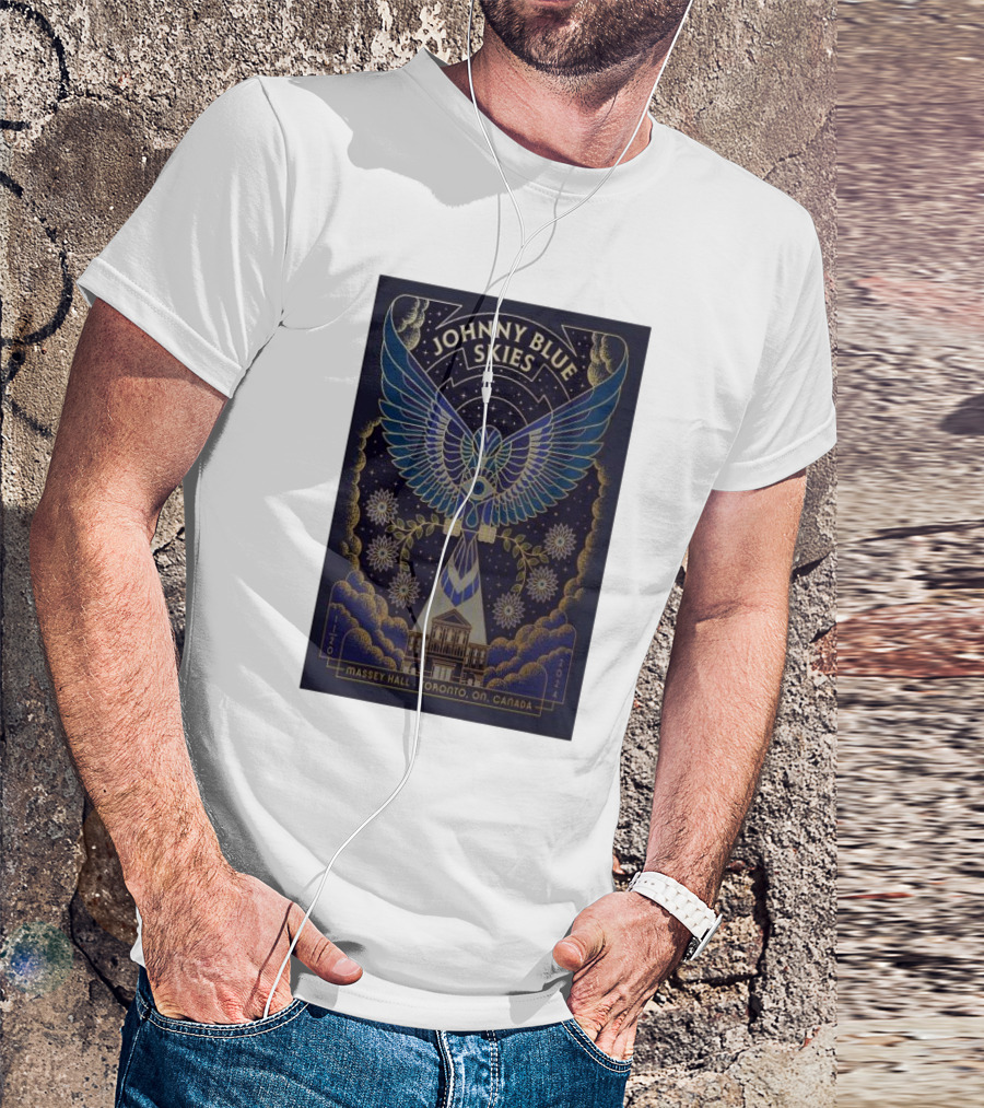 JOHNNY BLUE SKIES MASSEY HALL TORONTO T-Shirt