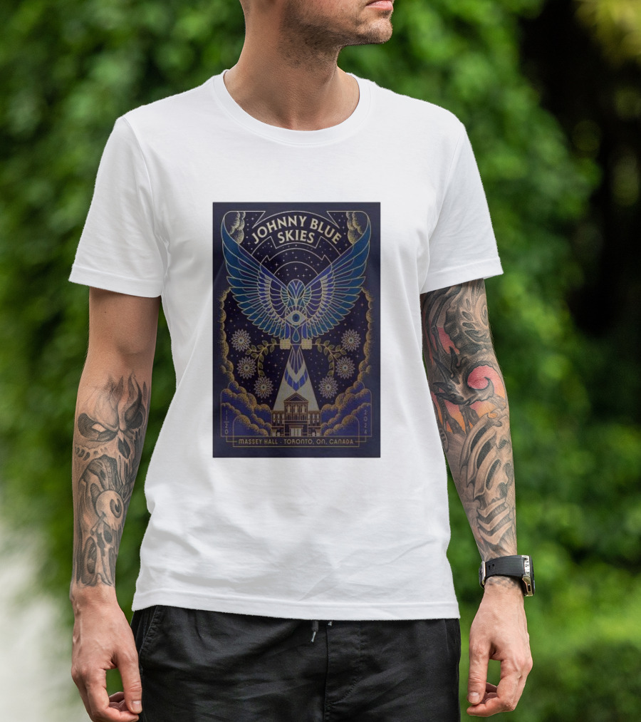 JOHNNY BLUE SKIES MASSEY HALL TORONTO T-Shirt