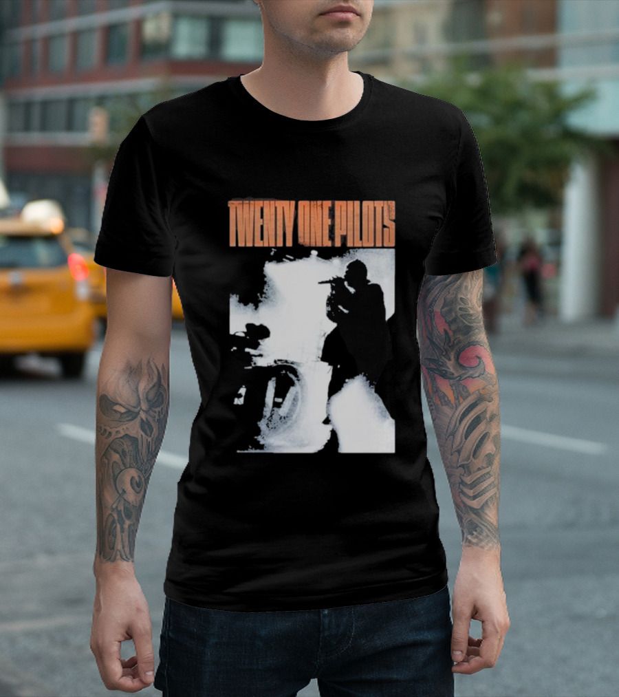 Twenty One Pilots Live Performance Silhouettes T-Shirt