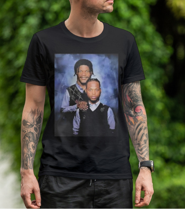 Lamar Jackson And Derrick Henry Step Brothers Movie Parody Baltimore Ravens T-Shirt
