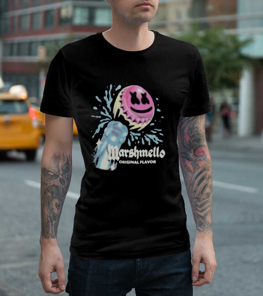Marshmello Original Flavor Bottle Cap Splash T-Shirt