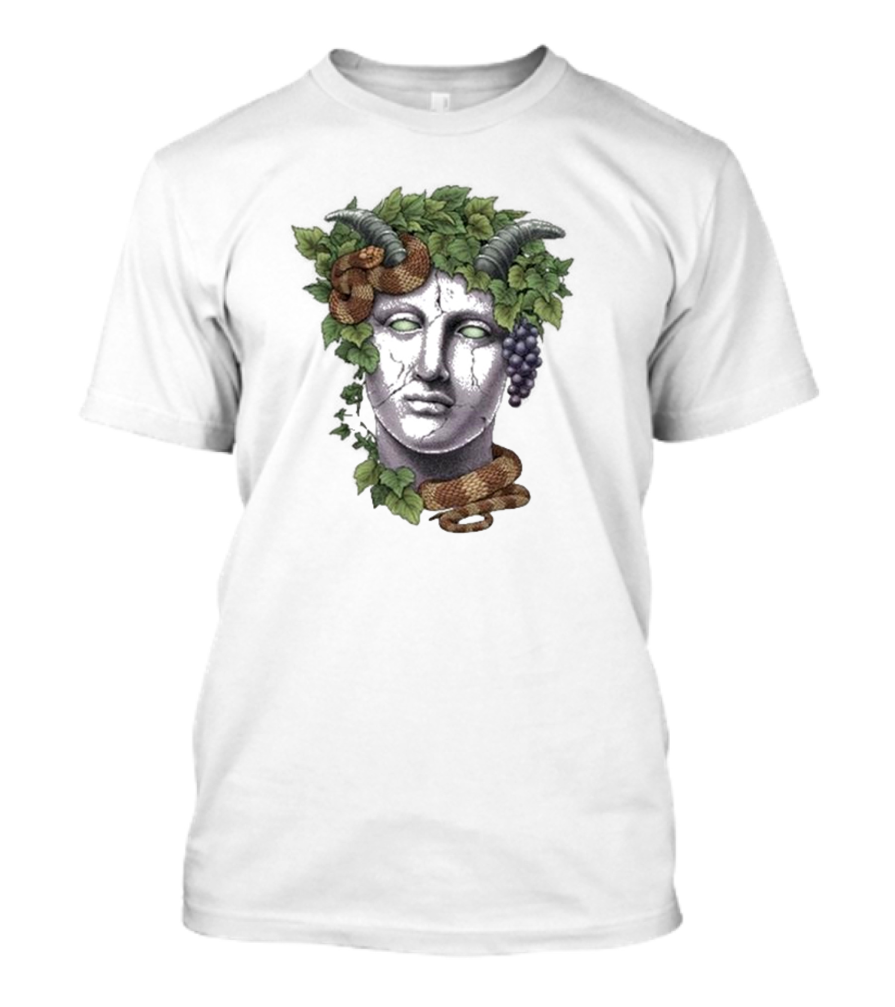 Goose Sep 27 2024 Live At The Greek Theatre Los Angeles CA Mythical Bust With Horns And Grapes T-Shirt